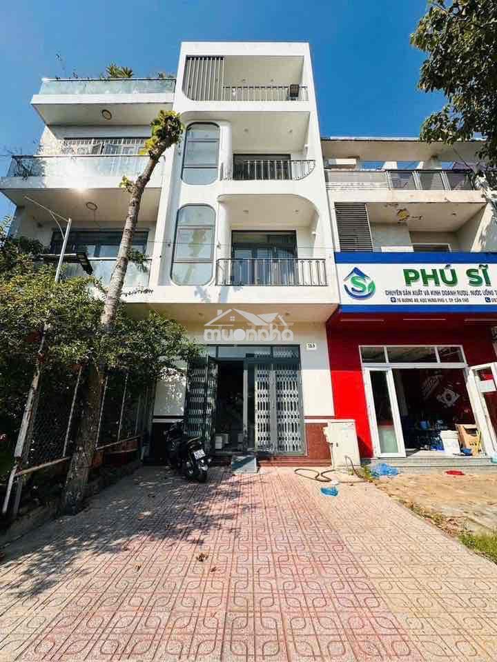 Nhà trệt 3 lầu mới kdc hưng phú 1