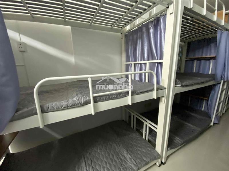 Giường ngủ ktx cao cấp không cọc dọn vào ở liền nguyễn gia trí vooanh