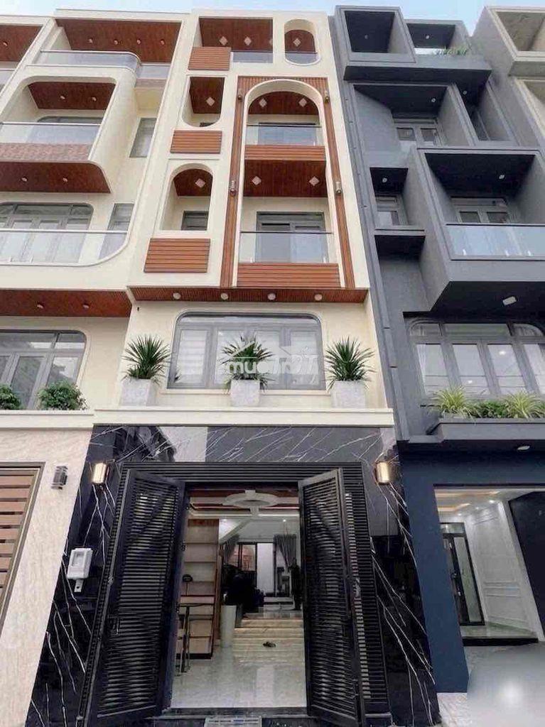 Lê văn quới ( bình tân ) - nhà 5 tầng đẹp như ngọc trinh - dt 4 x 16m