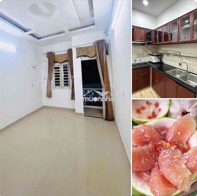 Nhà mới gần hàng xanh & q1, 1 trệt 1lửng 1 lầu, 3p. ngủ + máy lạnh