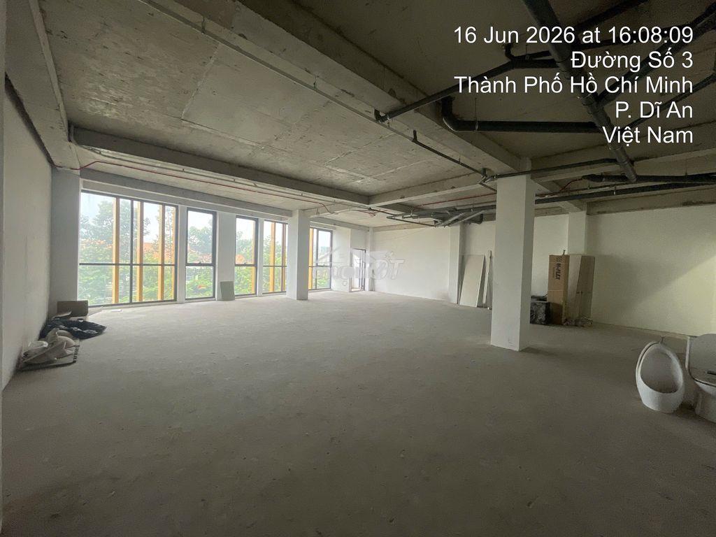 Cho thuê mặt bẳng tm 150m2, giá 10tr/ tháng, dĩ an - 2
