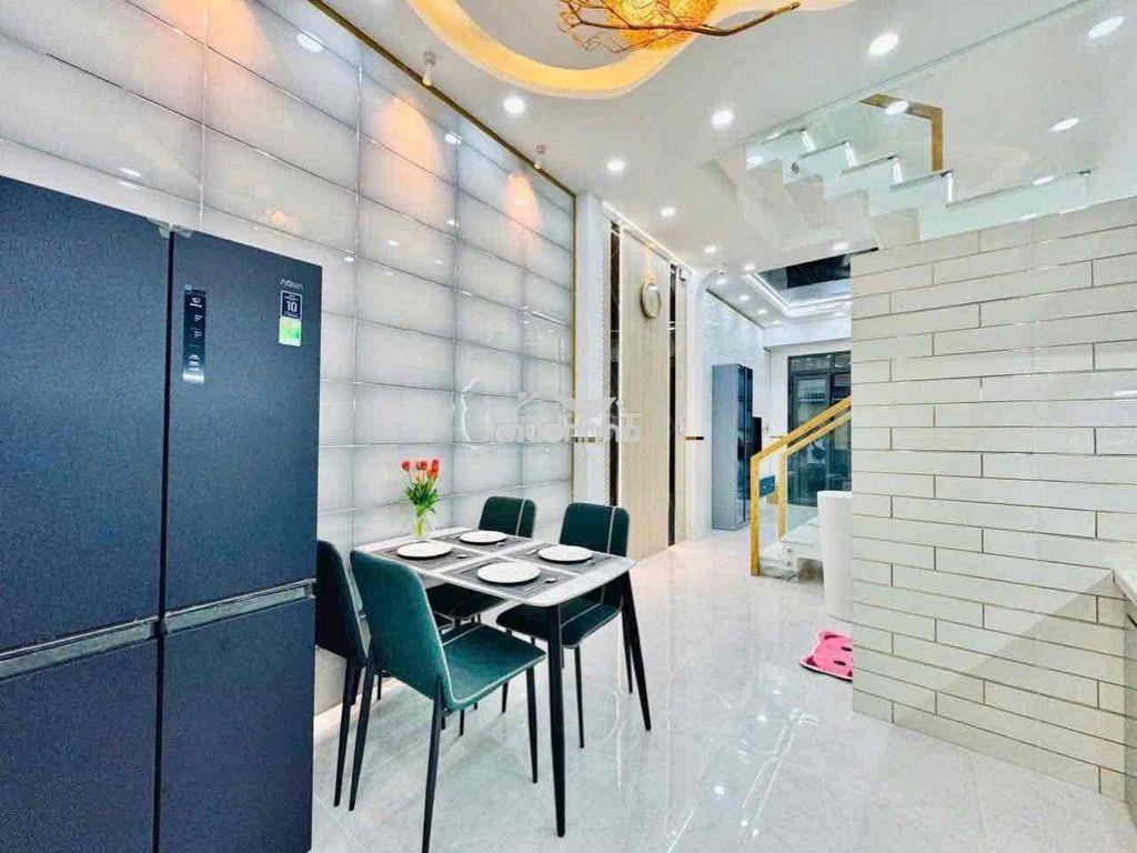 Cho thuê nhà nguyễn văn khối p11(4x13) 3 lầu , 4pn , 3wc full nt - 3