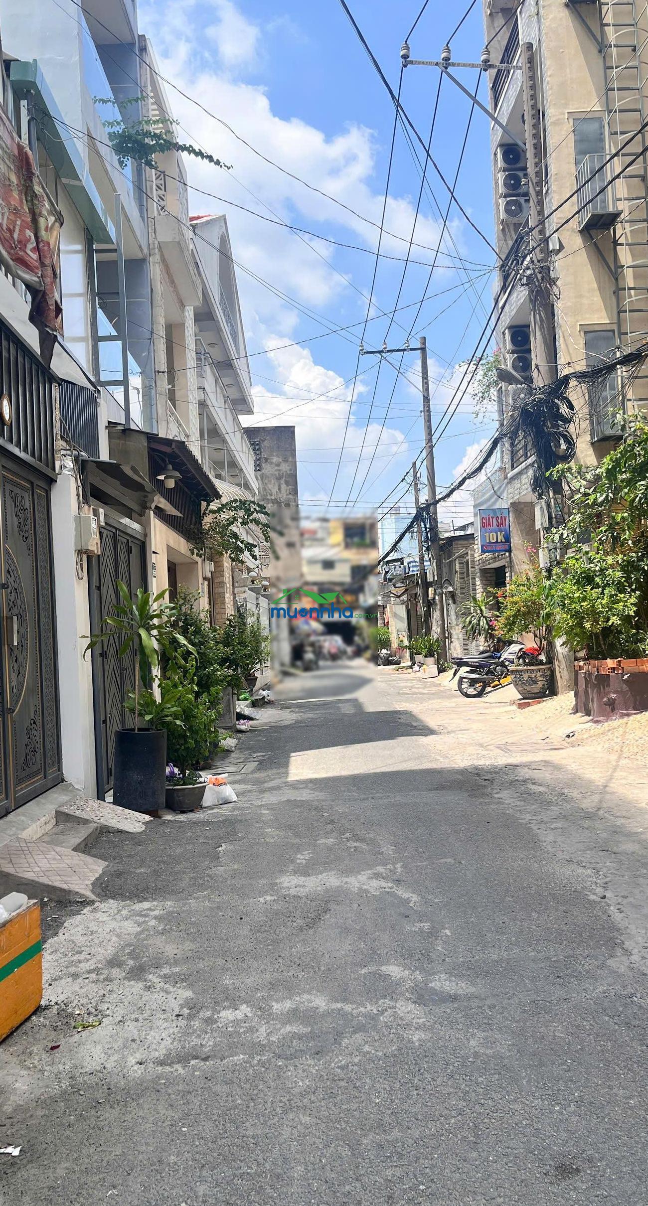 Nhà hẻm 5m đường trường chinh, p. tân sơn nhì, tân phú, 1 lầu, dt: 4.5x25m, giá: 10.5 tỷ tl