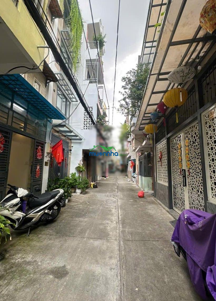 (6,5 tỷ tl) quận 3, nhà 1 sẹc, hẻm 5m, 5 tầng đúc, nguyễn đình chiểu - 2