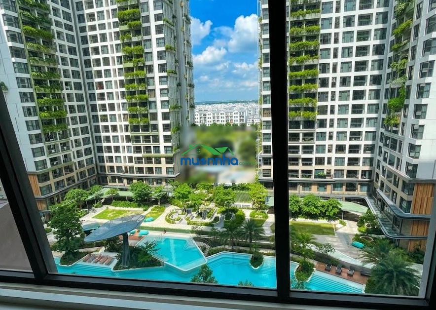 Bán gấp ch 2pn2wc 72,18m² full nội thất view hồ bơi lumiere boulevard vhgp giá chỉ 4,4 tỷ sổ hồng - 2