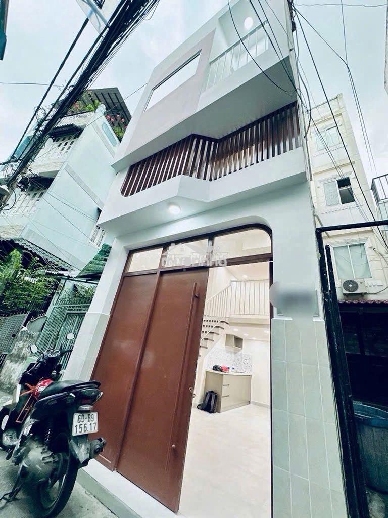 Cách mt tôn đản 20m-hẻm 4m - 3 tầng -hoàn công đủ -chỉ 3 tỷ nhỉnh