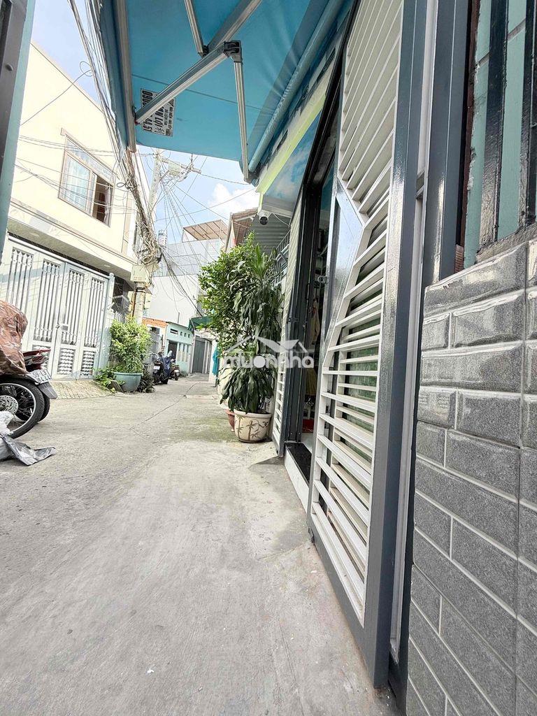 Bán nhà nhỏ xin hem 3m. sổ hồng riêng ko huy hoạch - 2