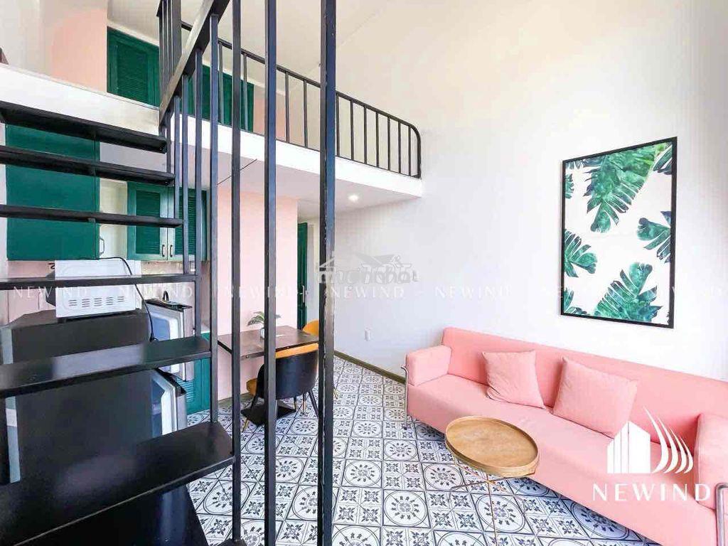 Duplex ban công gác cao 2m đứng thoải mái đầy đủ nội thất sát lotte q7 - Ảnh 2