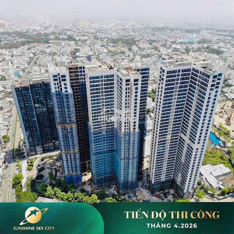 Cần bán căn hộ 2 phòng ngủ sunshine sky city tòa s4