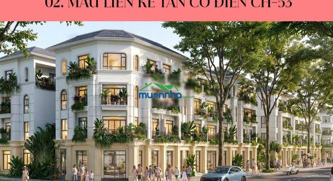 Nhà phố liền kề vinhomes saigon park - hóc môn
