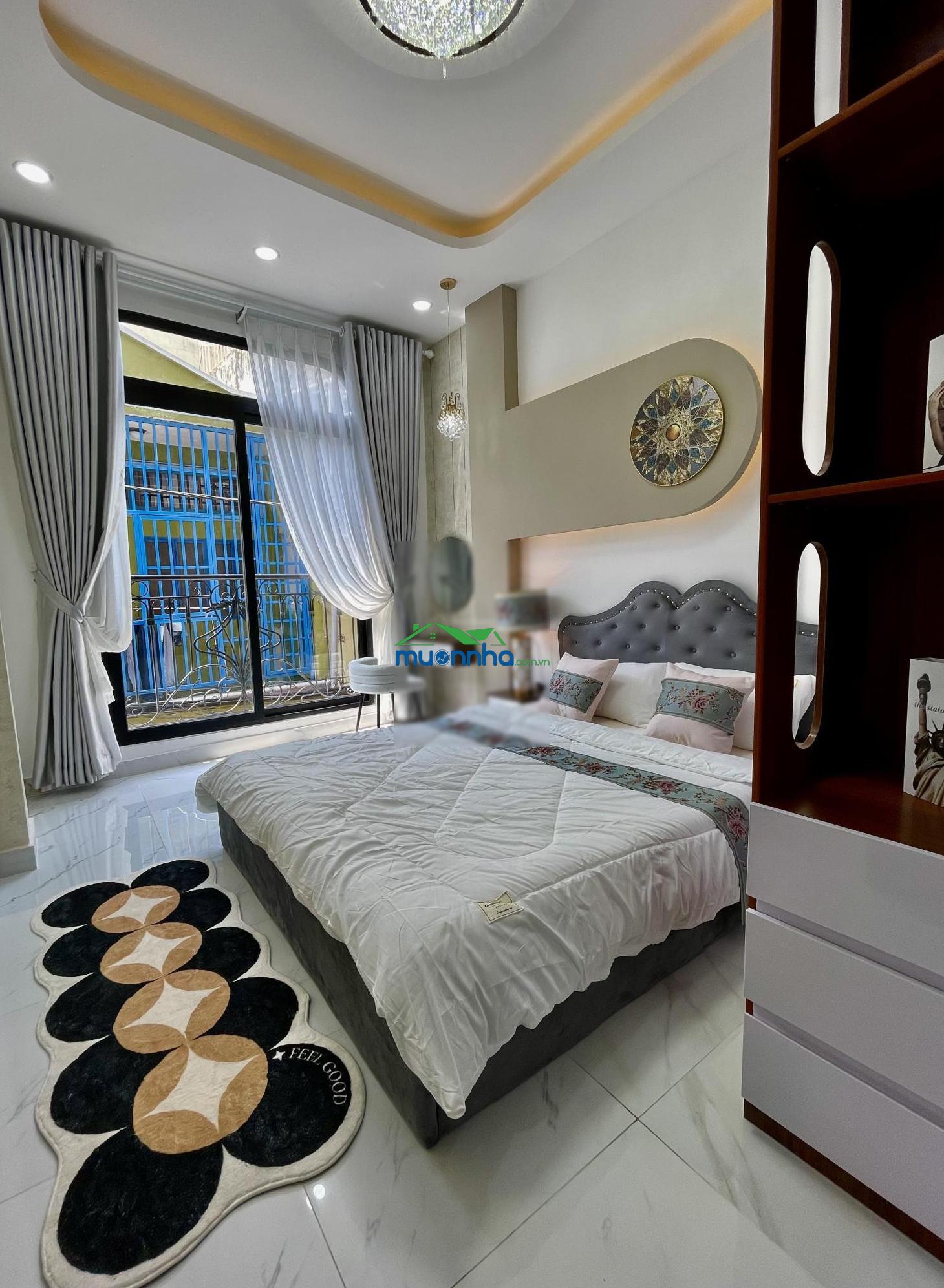Vip khu phan xích long p. cầu kiệu - 4 tầng 5pn lớn - 33.3m2 nở hậu - mới, shr, cc - 8.2 tỷ tl - 2