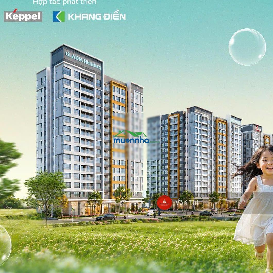 Đón đầu hạ tầng khu đông tỷ đô - mua ngay căn hộ gladia heights thanh toán 10% đến khi nhận nhà