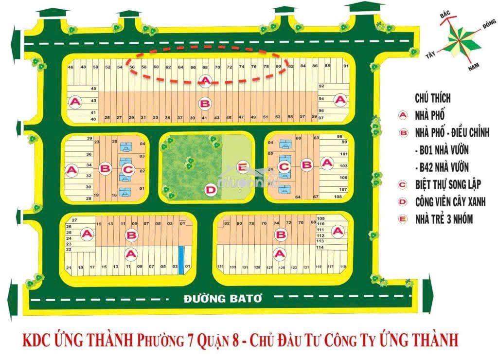 Bán đất 4x22m (88m2) kdc ứng thành p7q8 - 2