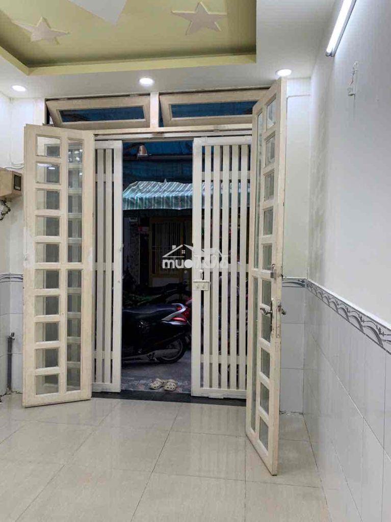 Nhà lô- hẻm 4met lô nhì vĩnh khánh - 4
