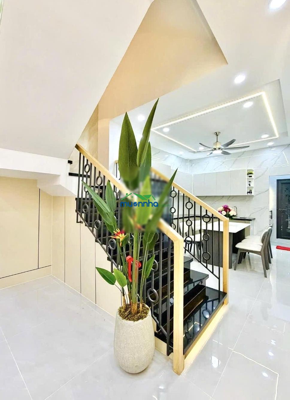 60,4m2 (cn đủ), bán nhà phạm văn bạch, 4 tầng, 5pn, hxh 6m, tân bình chỉ 8 tỷ xíu gần trường chinh - 4