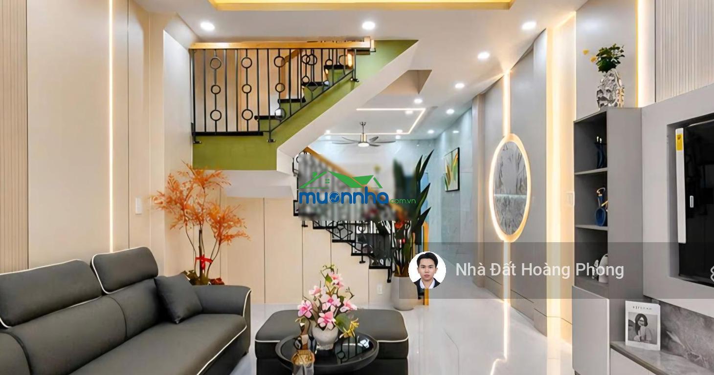 Hẻm 4.5m - không lộ giới - 60,4m2 - 4 tầng btct - bán nhà gần quang trung - phường 12 - quận gò vấp - 3