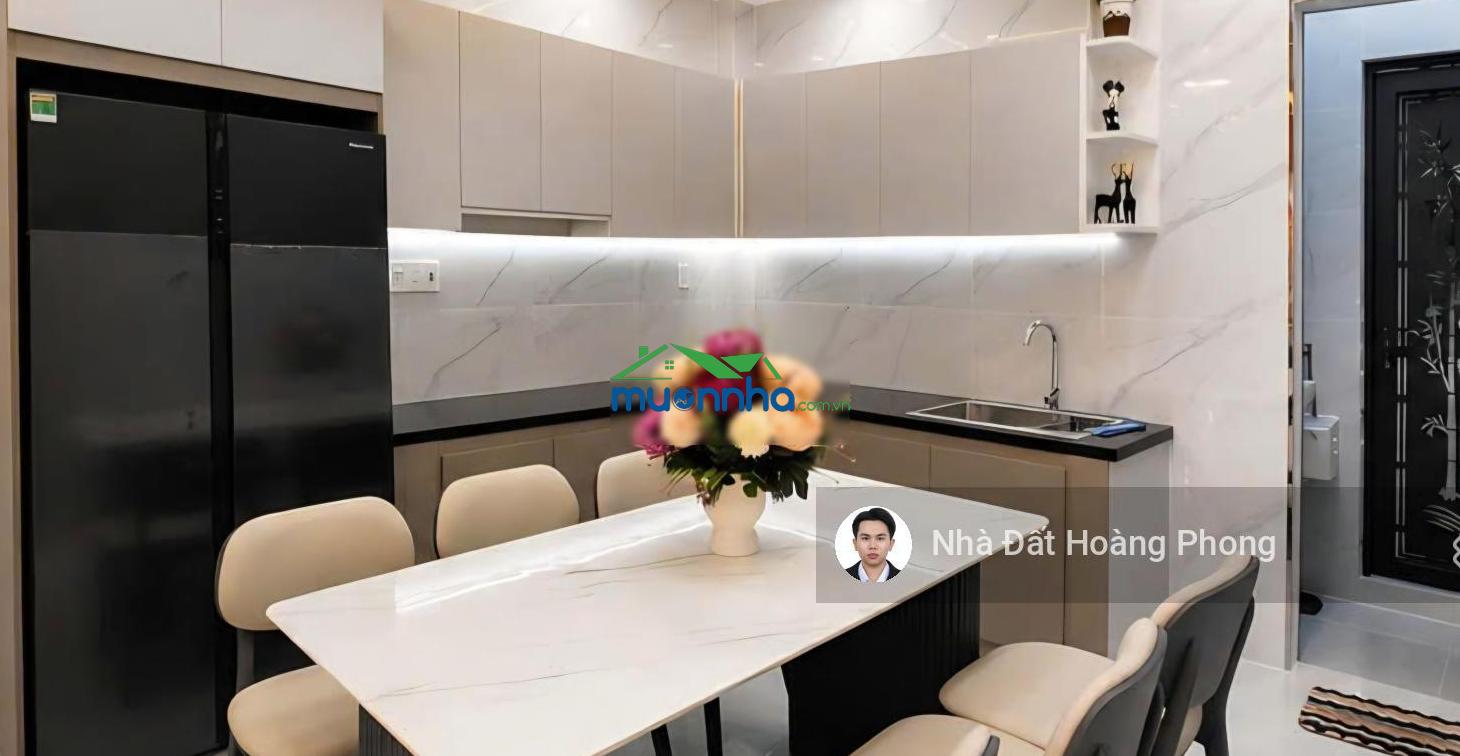 Hẻm 4.5m - không lộ giới - 60,4m2 - 4 tầng btct - bán nhà gần quang trung - phường 12 - quận gò vấp - 4