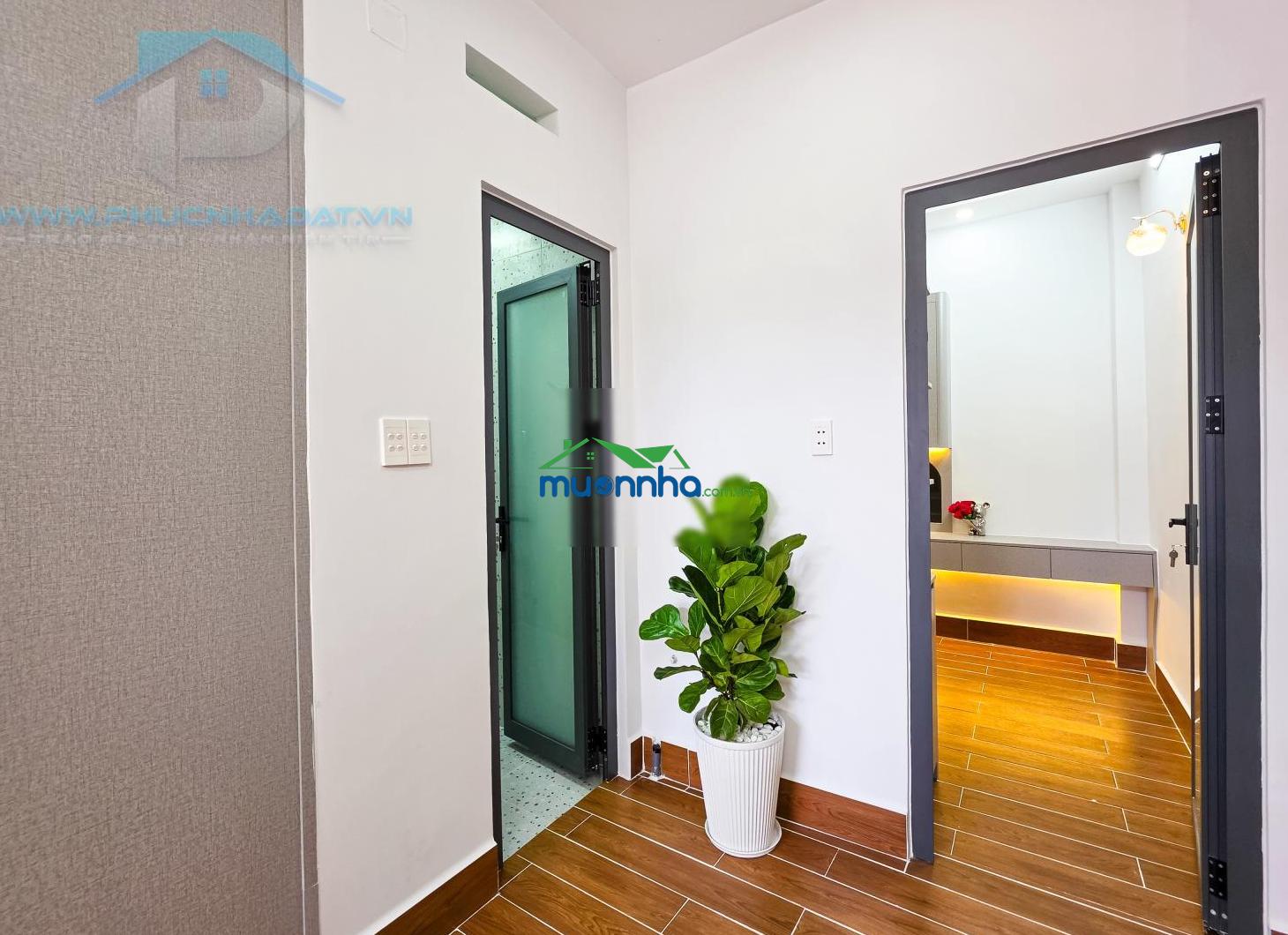 Nhà ngang 5m hiếm có phòng ngủ trệt sát quận 7 300m - giá 4.99 tỷ, 5x15m - 2