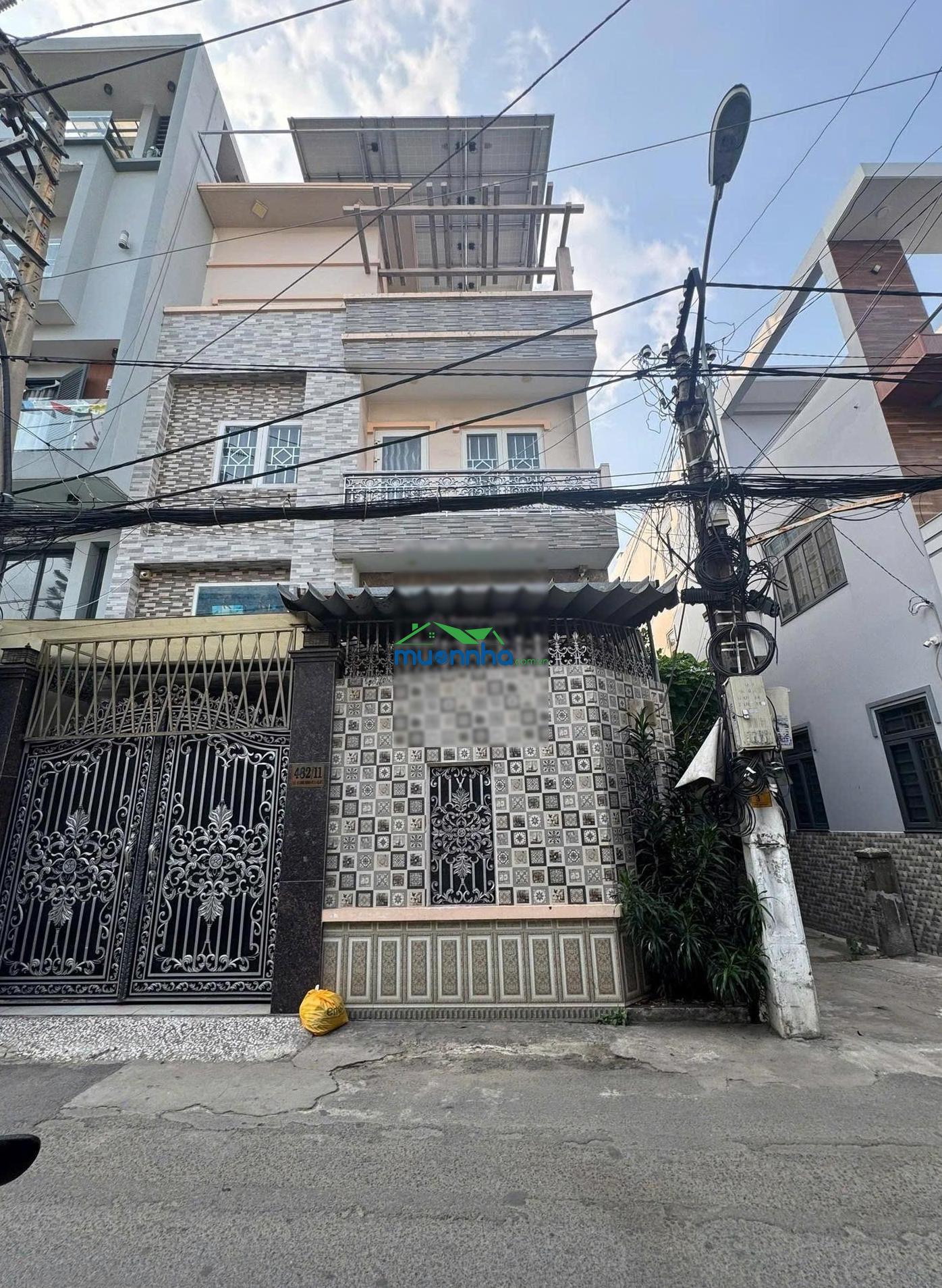Bán nhà đường lê quang định p 11 q bình thạnh dt:7x15m cn:86m2 kc: 1trệt 3lầu st giá:16.8 tỷ tl - 2