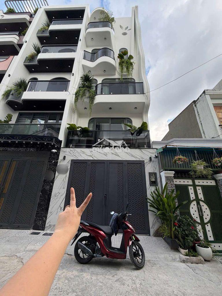 Nhà mới 5 tầng, 4.2x18m, hẻm xe tải, đông hưng thuận 17,  quận 12 
