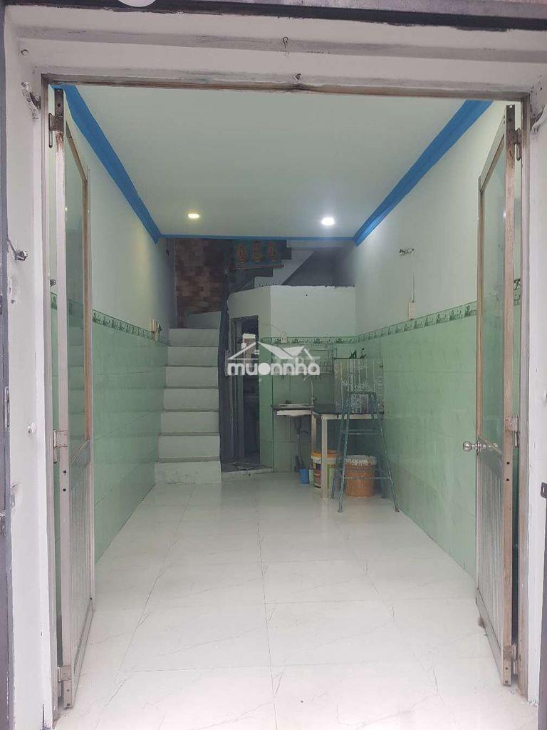 Cho thuê nhà hẻm xe hơi, 1 trệt 1 lầu dt 3×9 có 1pn,1wc. an ninh tốt