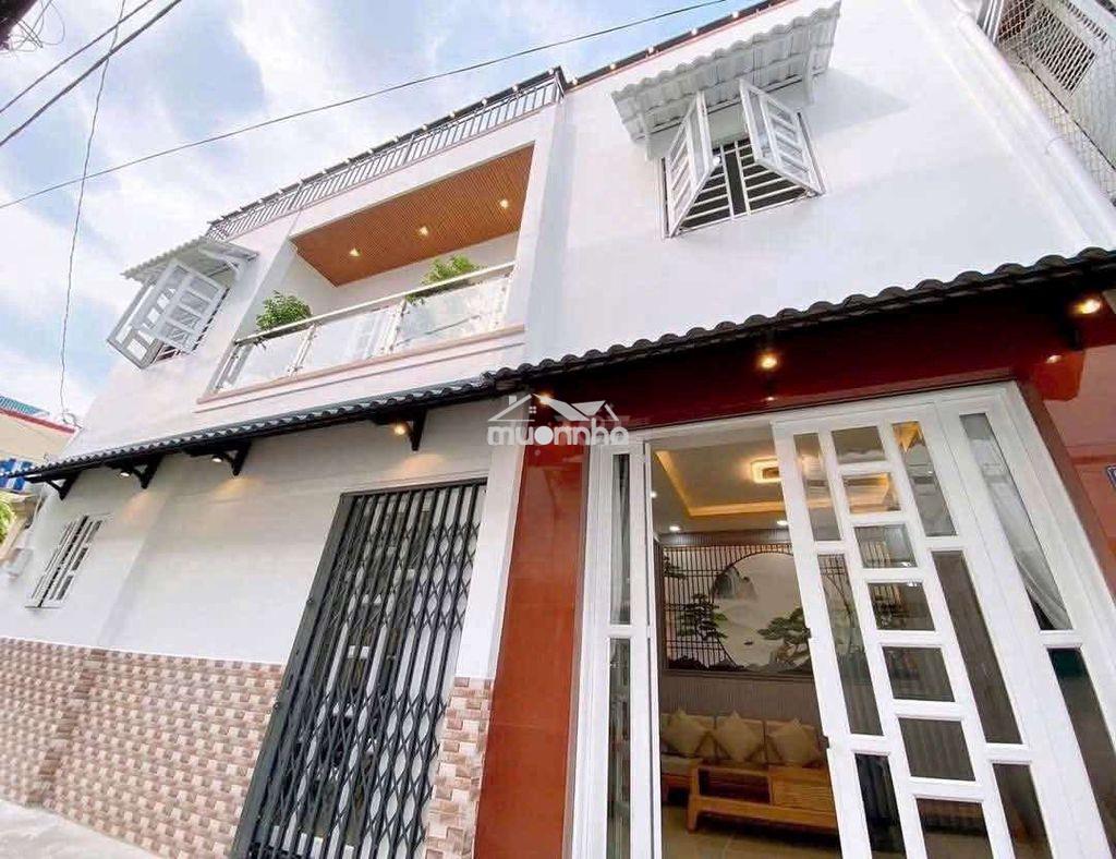 Nhà 1 lầu 41m2 hẻm xe hơi, chỉ 10m ra mặt tiền, ngay cv làng hoa - 2