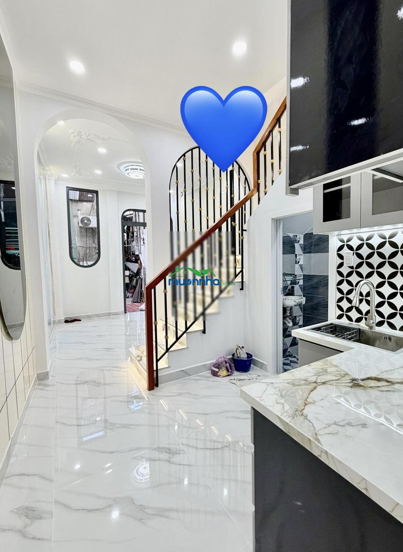 Cực phẩm nhà mới, 37m2 chỉ 5.5t, gần hẻm xe hơi đoàn văn bơ, hoàng diệu, và vĩnh khánh. - 2