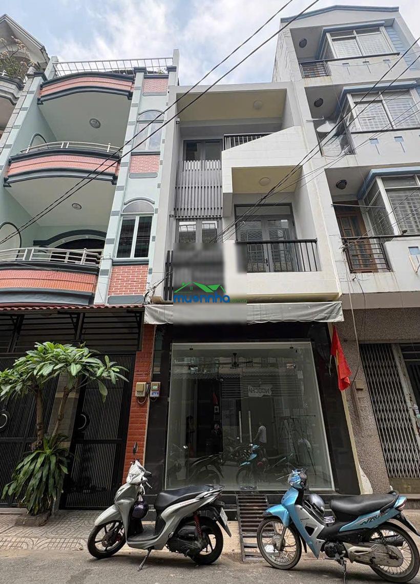 Bán nhà 2 lầu 1/ lê văn quới hẻm 8m thông sát mặt tiền 4x14m full, chính chủ