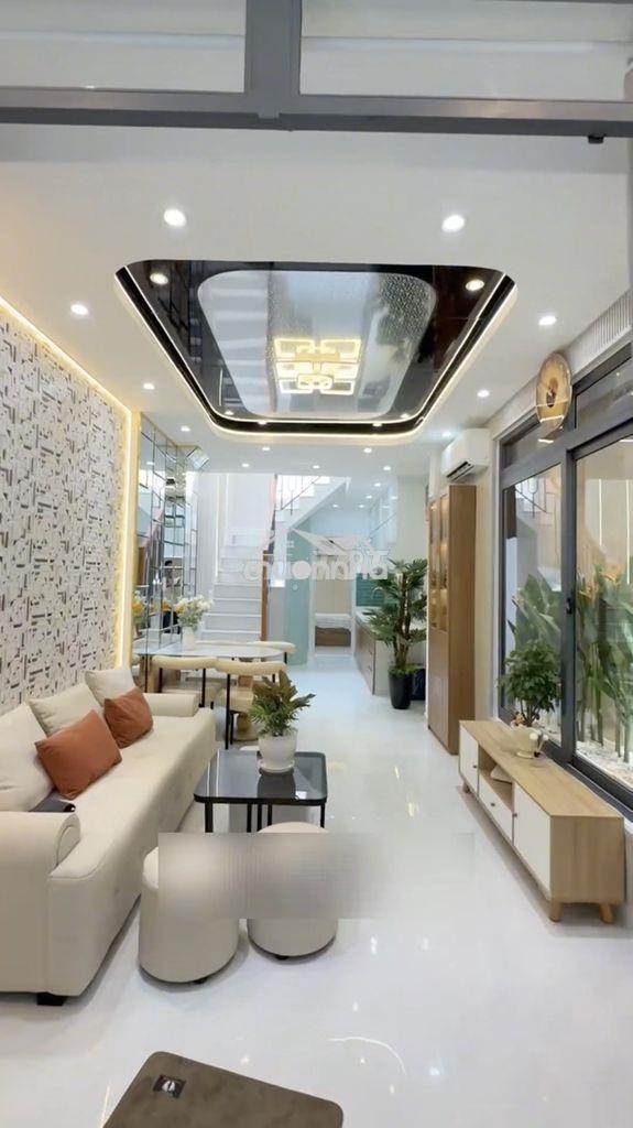 Nhà đẹp q6 | 42m² | hxh gần kinh dương vương, công viên bình phú - 2