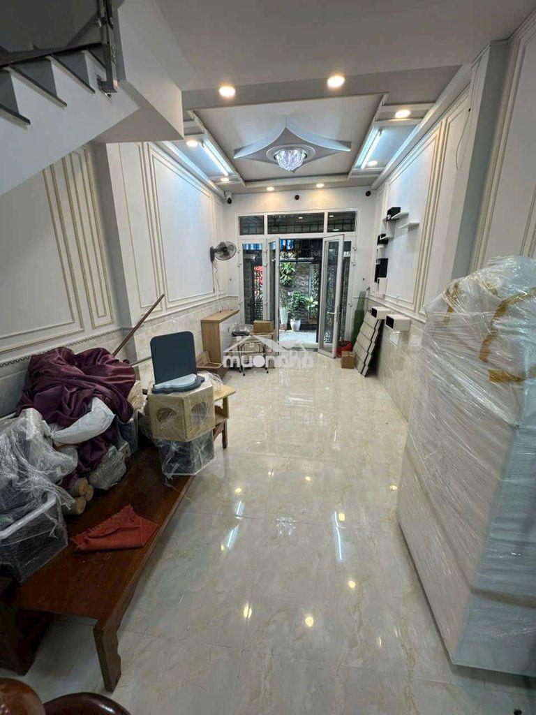 Nhà mới an dương vương 3.8x16 4pn mới tinh - 3