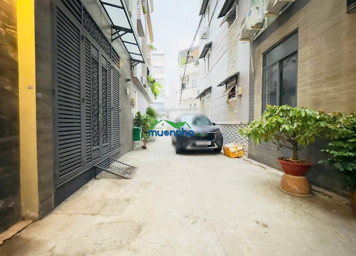 Bán nhà hxh chu văn an (4,8x7m) 40m2 - 5 tầng - 4pn. khu dân trí, an ninh, yên tĩnh, dọn vào ở ngay