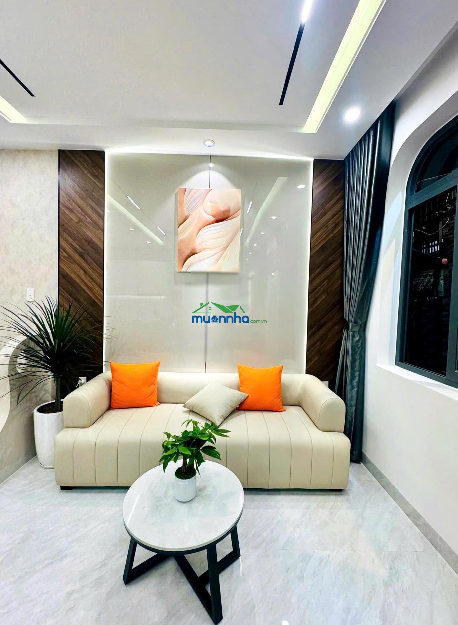Nhà mới hoàn thiện hẻm 1206/huỳnh tấn phát, p. tân phú q7 liền kề phú mỹ hưng dt 32m2 giá 4tỷ580tr