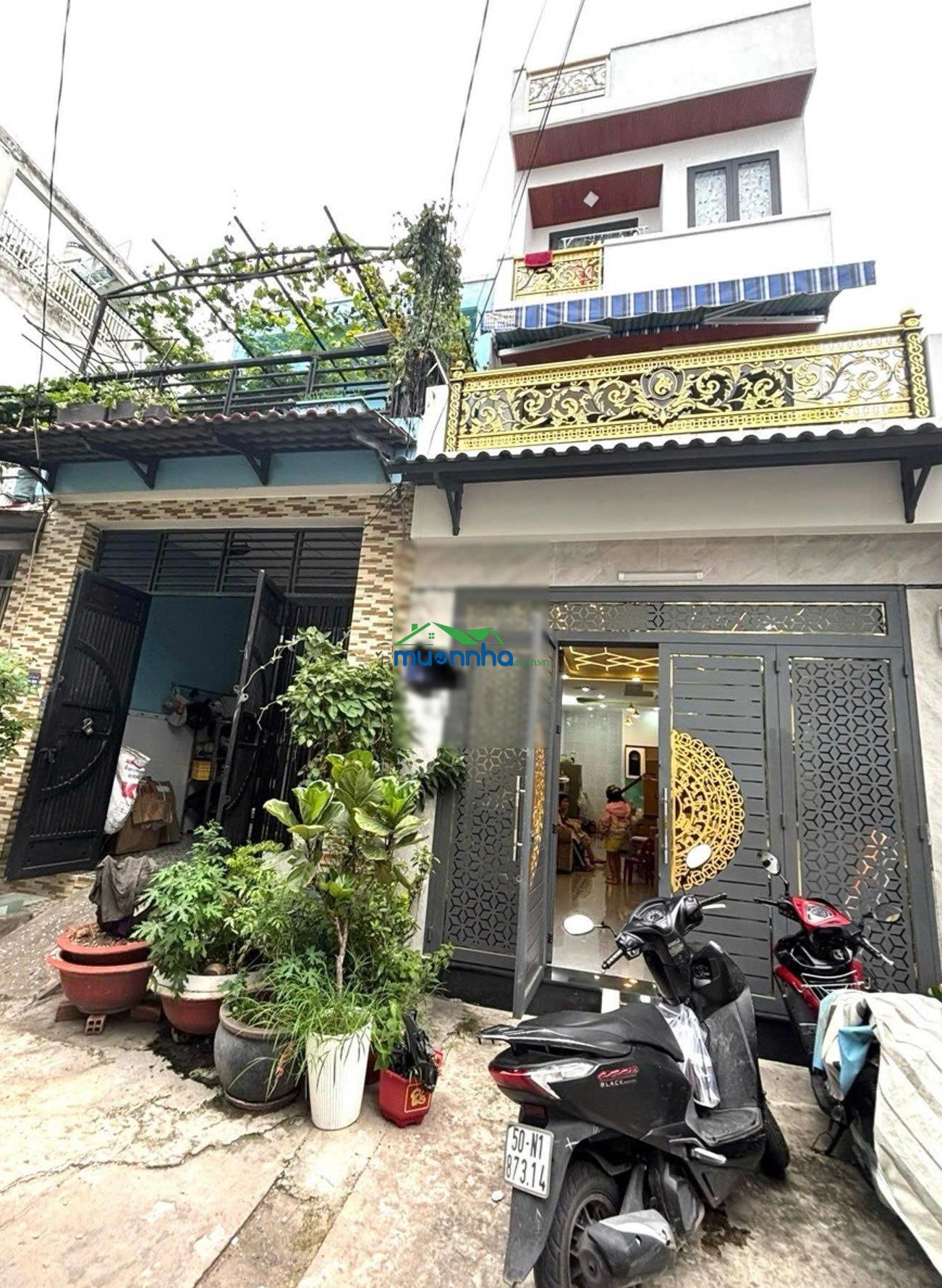 Bán nhà hẻm xe hơi gò xoài - bình tân - giáp tân phú - 50m2 - sổ hồng riêng - giá tốt nhỉnh 5 tỷ