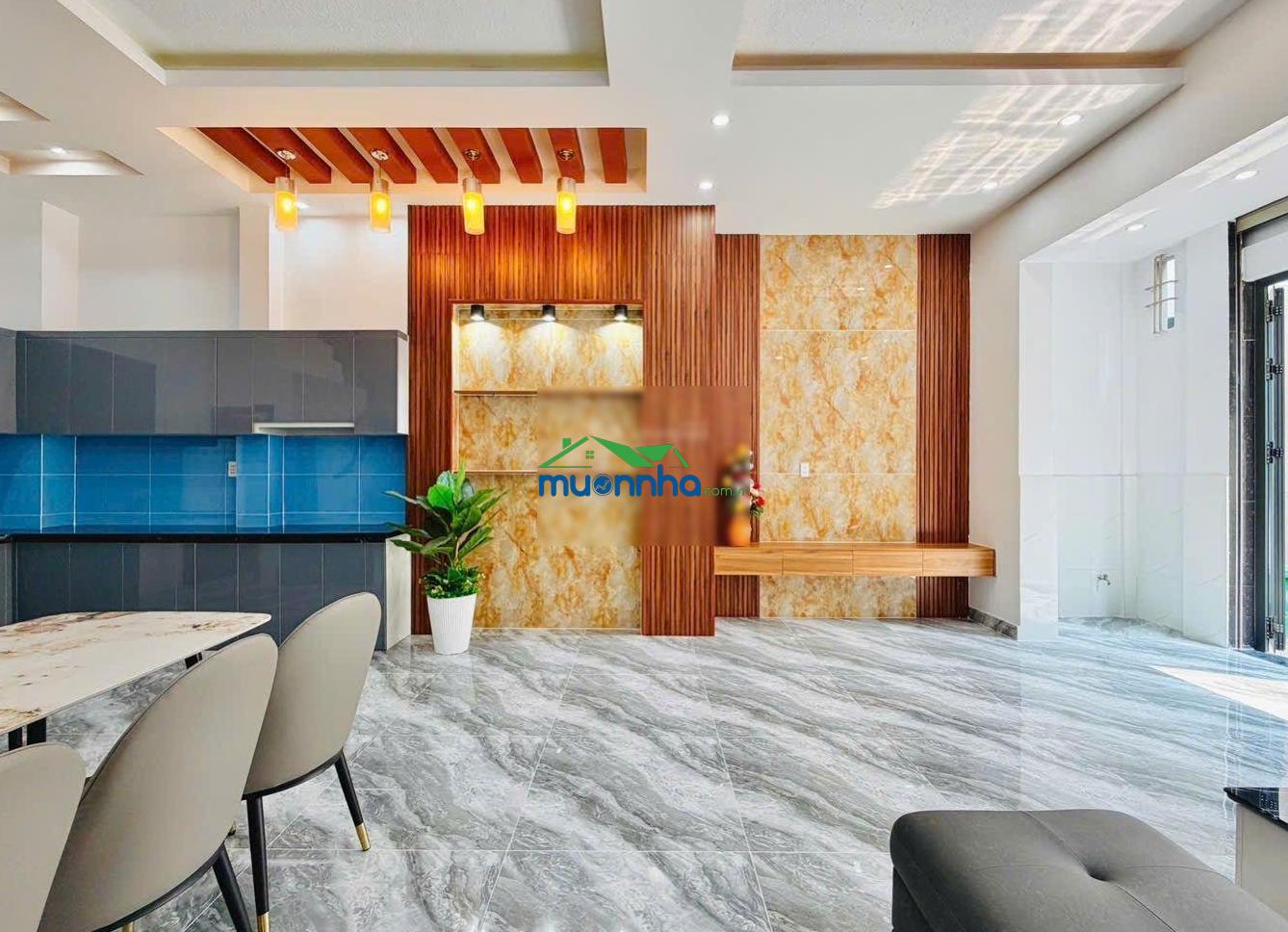 Lên sóng nhà đẹp ngang 5.3m có 4 pn gần cv làng hoa đường số 4 phạm văn chiêu p. 16 gò vấp - 2