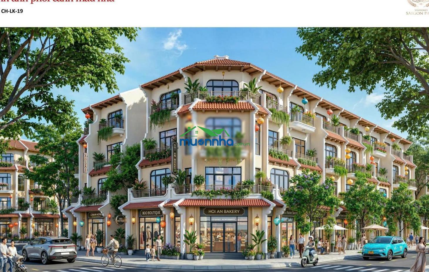 Nhà phố xây thô liền kề công viên giá chỉ 13,2 tỷ | dt 96m2 | vinhomes saigon park - 4