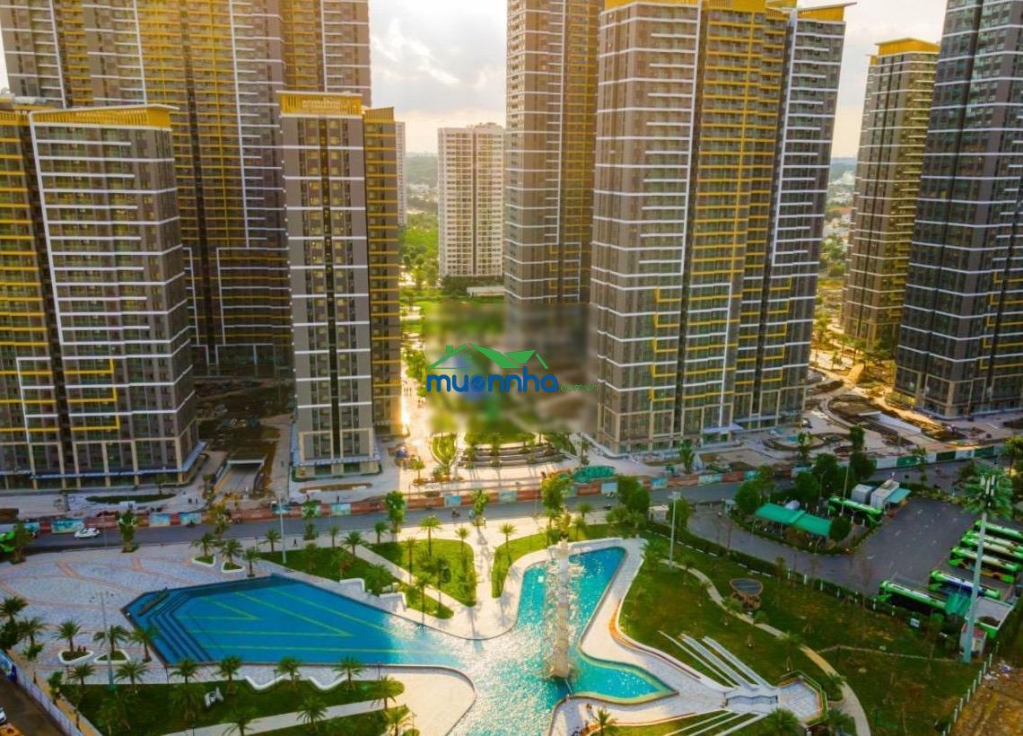 Bán 2pn2wc - 3,1 tỷ, 59m2, view quảng trường golden eagle