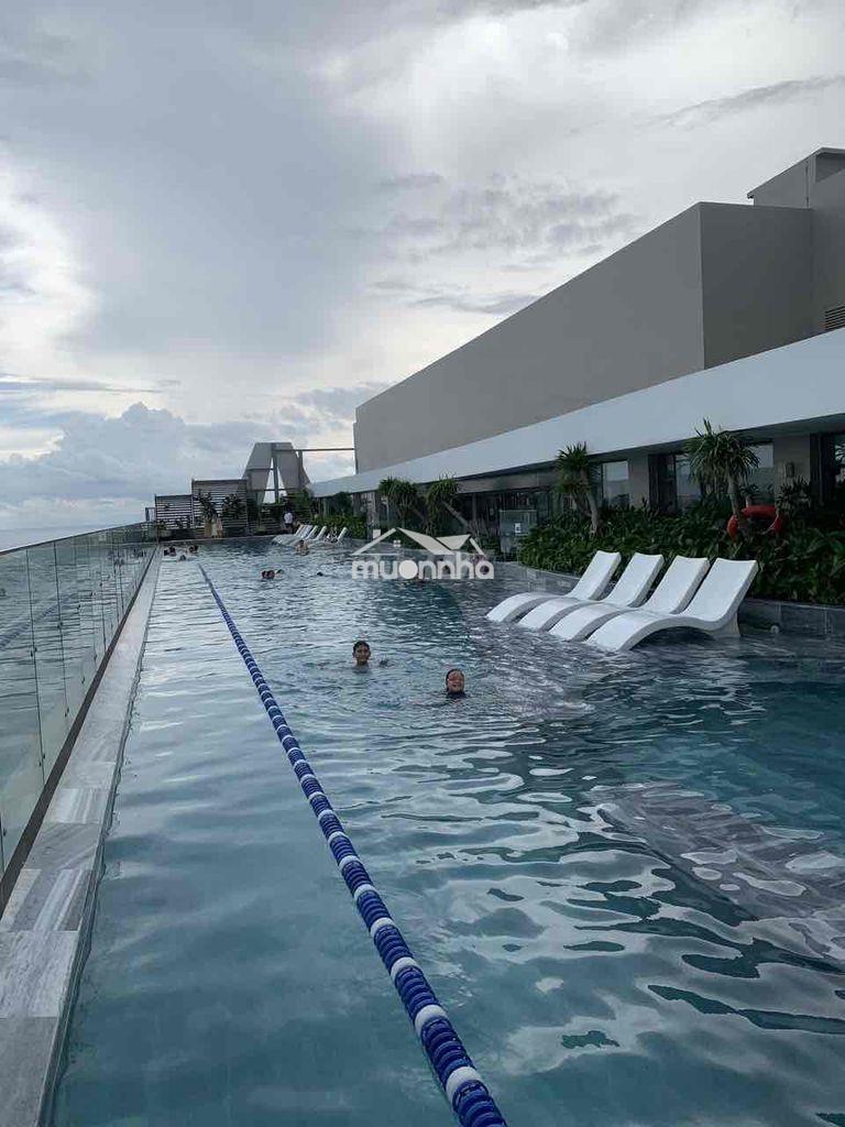 Bán căn hộ the sóng, căn 4.09, view xéo biển, hồ bơi, nội thất tốt