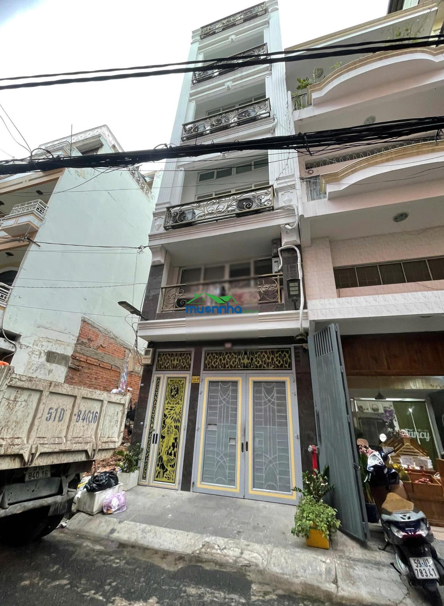 Chdv 14 phòng thành thái, quận 10 hầm 7 tầng, thu nhập 80 triệu/tháng, full pccc - 2