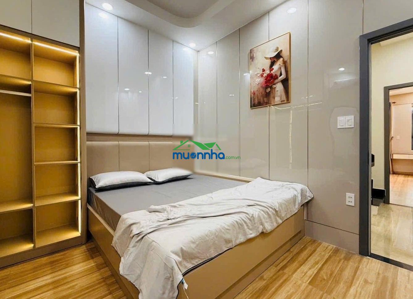 Bán gấp nhà đường chu văn an-quận 6 đang cho thuê 22tr/tháng, dt 72,8m2 giá 3tỷ350 gần chợ bình tây - 3