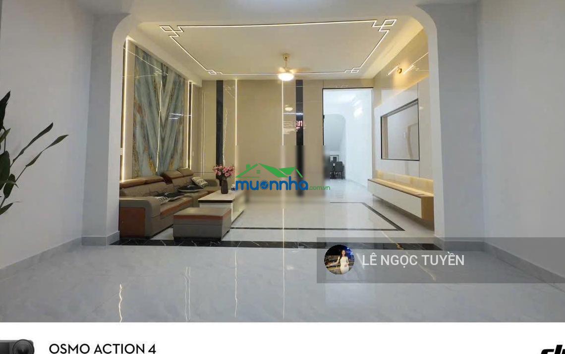 Nhà ngang 6m rất hiếm, giá 6.45 tỷ vườn lài, an phú đông, 4 phòng ngủ, cách gò vấp 5ph - 4