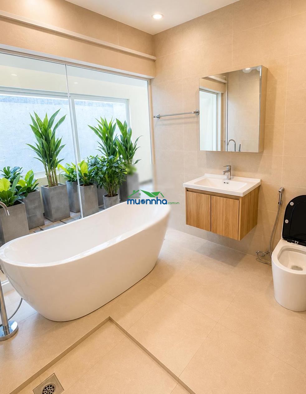 Nhà phố 5 tầng 85m2 (5x17) 4pn đường 8m full nội thất lê văn lương, nhà bè 8.9 tỷ - 3
