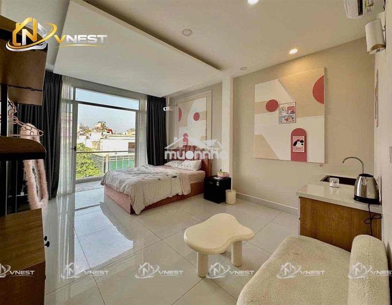 Căn hộ studio ban công 38m2 - gần cầu thị nghè  xô viết nghệ tĩnh