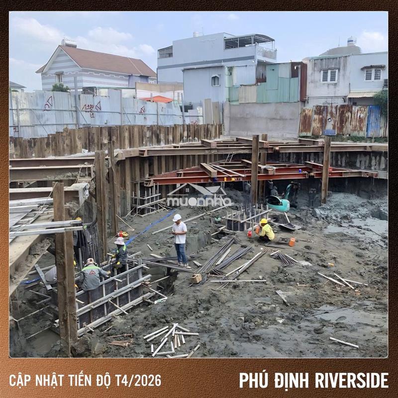Căn hộ phú định, cách siêu thị mega quận 6 chỉ 3,5km. giá 1,8 tỷ/căn