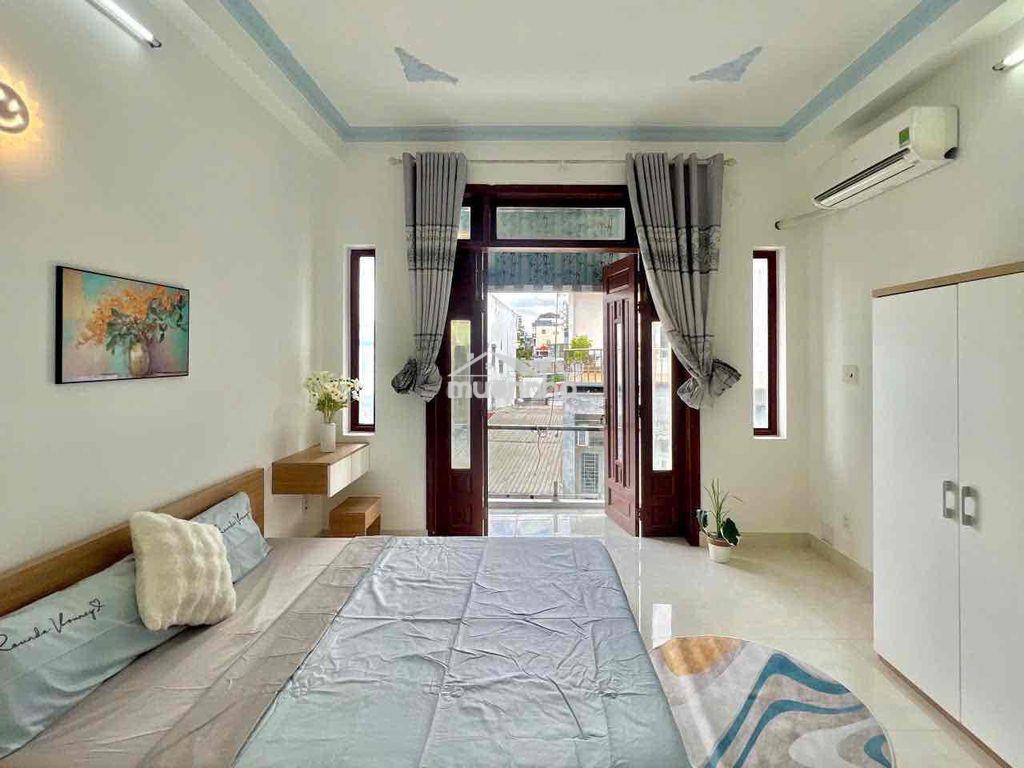 Cho thuê căn hộ ban công full nội thất giá rẻ ngay chợ tân quy quận 7 - 2