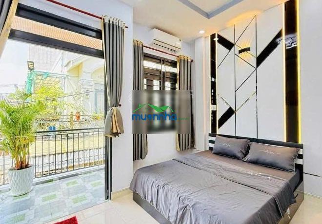 Nhà 2 tầng mới tinh - tặng nội thất đầy đủ - hẻm sạch 1 trục xe hơi đỗ tận cửa - giá chỉ 4.85t - 3