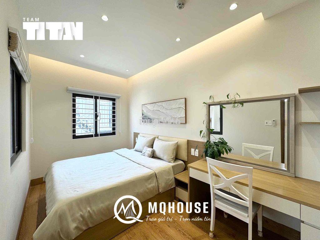 1 phòng ngủ ban công 50m2 nội thất cao cấp trung tâm bình thạnh sát q1 - 2