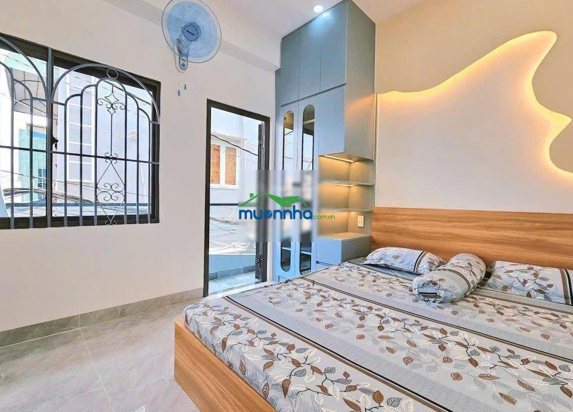 Nhà 1 lầu 22m² hẻm xe hơi trước sau đường bùi quang là, gần emart 2 - 2