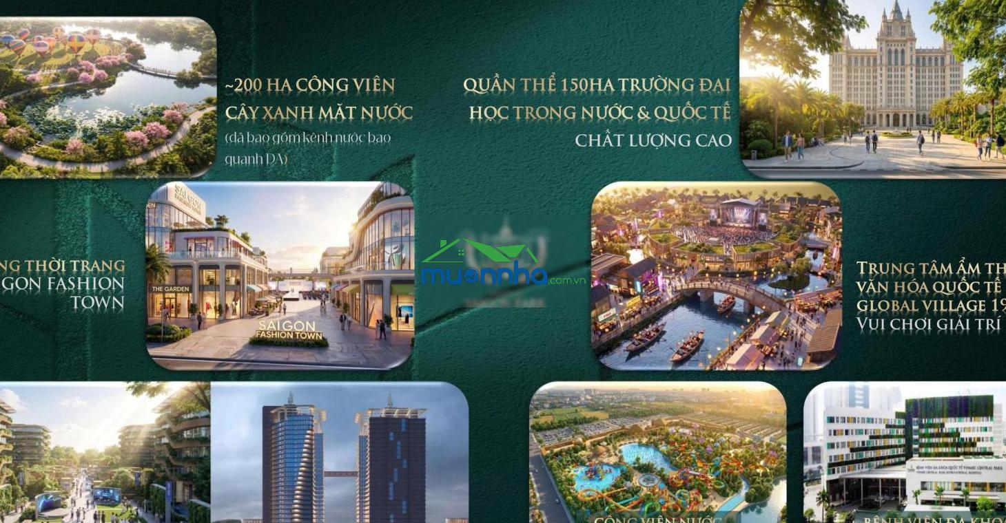 Biệt thự đại lộ 40m đối diện vincom collection, global village, ck đến 18.5% - 3