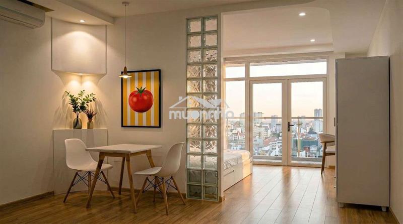 Sẵn 1pn studio ban công full nội thất sát chợ bến thành