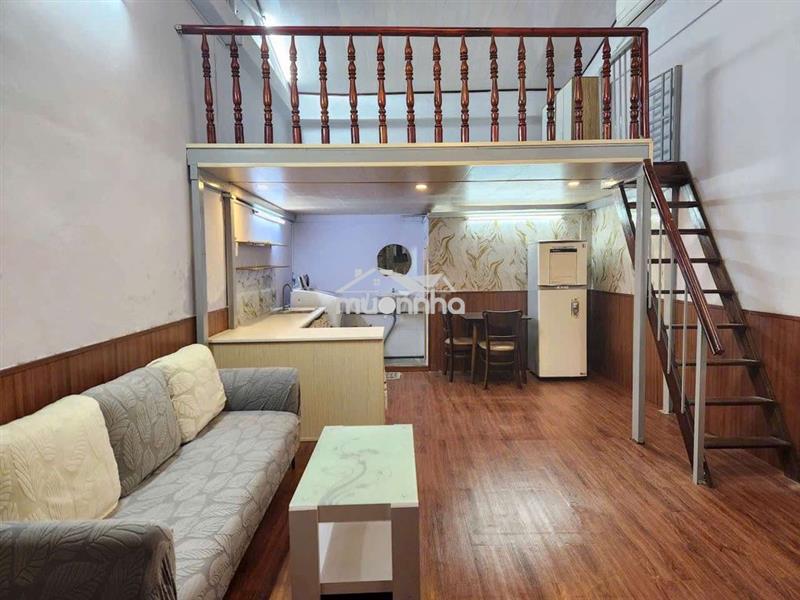 Nhà nguyên căn 1 trệt 1 lửng an ninh gần cầu ngtri phương tiện đi q1q5